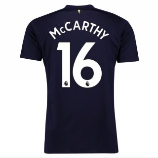 Maillot Everton Third Mccarthy 2017 2018 Pas Cher