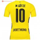 Maillot Borussia Dortmund Domicile M.Gotze 2017 2018 Pas Cher