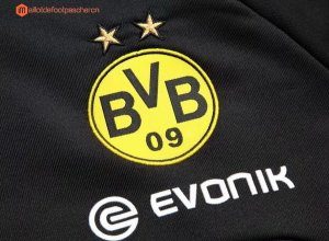 Survetement Borussia Dortmund 2017 2018 Noir Marine Jaune Pas Cher