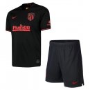 Maillot Atlético de Madrid Exterieur Enfant 2019 2020 Negro Pas Cher