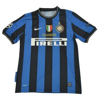 Maillot Inter Milan Domicile 2010 Bleu Pas Cher