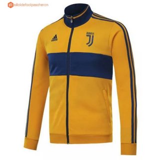 Veste Juventus 2017 2018 Jaune Pas Cher