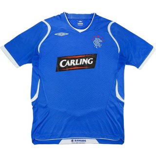 Thailande Maillot Rangers Domicile Retro 2008 2009 Bleu Pas Cher Thailande Maillot Rangers Domicile Retro 2008 2009 Bleu Pas Cher