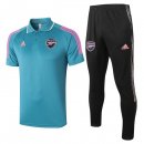 Polo Arsenal Ensemble Complet 2021 2022 Bleu Noir Pas Cher