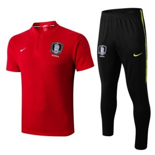 Polo Ensemble Complet Corea 2018 Rouge Pas Cher Polo Ensemble Complet Corea 2018 Rouge Pas Cher