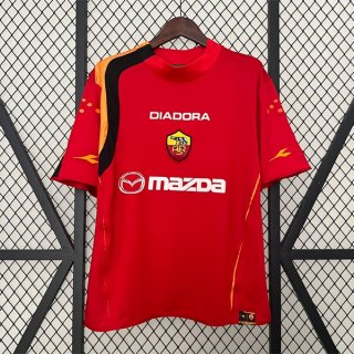 Thailande Maillot AS Roma Domicile Retro 2004 2005 Thailande Maillot AS Roma Domicile Retro 2004 2005
