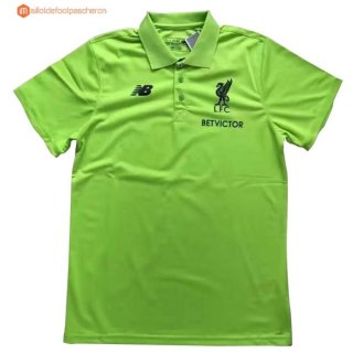 Polo Liverpool 2017 2018 Vert Pas Cher