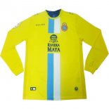 Maillot Español Third ML 2018 2019 Jaune Pas Cher