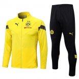 Survetement Dortmund 2022 2023 Jaune Noir