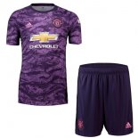 Maillot Manchester United Enfant Gardien 2019 2020 Purpura Pas Cher