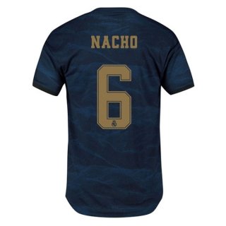Maillot Real Madrid NO.6 Nacho Exterieur 2019 2020 Bleu Pas Cher Maillot Real Madrid NO.6 Nacho Exterieur 2019 2020 Bleu Pas Cher