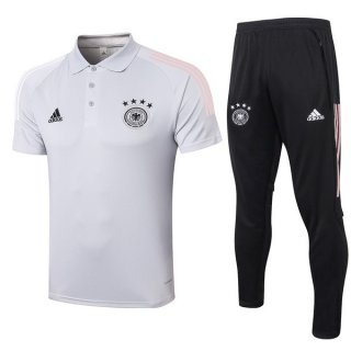 Polo Allemagne Ensemble Complet 2020 Gris Pas Cher Polo Allemagne Ensemble Complet 2020 Gris Pas Cher
