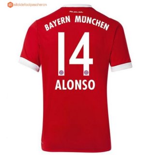 Maillot Bayern Munich Domicile Alonso 2017 2018 Pas Cher Maillot Bayern Munich Domicile Alonso 2017 2018 Pas Cher