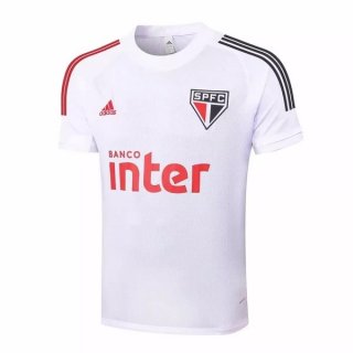 Entrainement São Paulo 2020 2021 Blanc Pas Cher