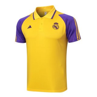 Polo Real Madrid 2024 2025 Jaune Purpura Polo Real Madrid 2024 2025 Jaune Purpura