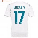 Maillot Real Madrid Domicile Lucas v 2017 2018 Pas Cher