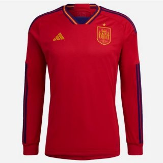 Thailande Maillot Espagne Domicile ML 2022 2023 Thailande Maillot Espagne Domicile ML 2022 2023