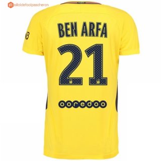 Maillot Paris Saint Germain Exterieur Ben Arfa 2017 2018 Pas Cher Maillot Paris Saint Germain Exterieur Ben Arfa 2017 2018 Pas Cher