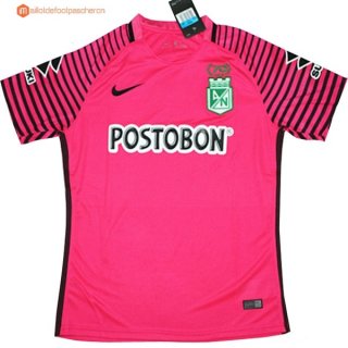 Maillot Atlético Nacional 2017 2018 Rose Pas Cher