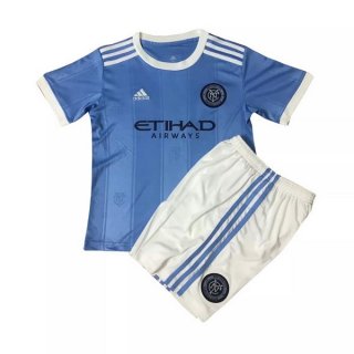 Maillot New York City Domicile Enfant 2021 2022 Bleu Pas Cher