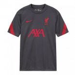 Entrainement Liverpool 2020 2021 Gris Pas Cher