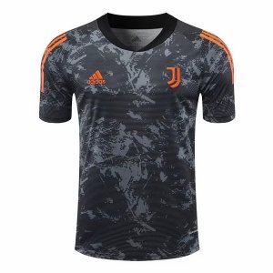 Entrainement Juventus 2020 2021 Gris Orange Pas Cher