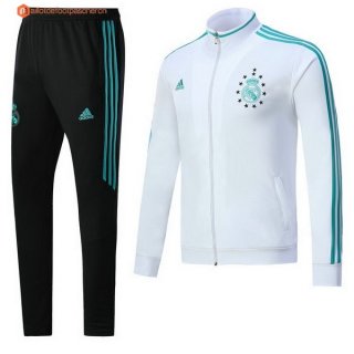 Survetement Real Madrid 2017 2018 Blanc Vert Noir Pas Cher Survetement Real Madrid 2017 2018 Blanc Vert Noir Pas Cher