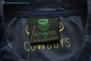 Maillot Rugby Cowboys 2016 Bleu Pas Cher