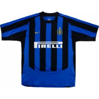 Thailande Maillot Inter Milan Domicile Retro 2003 2004 Bleu Thailande Maillot Inter Milan Domicile Retro 2003 2004 Bleu