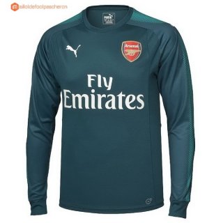 Maillot Arsenal Domicile ML Gardien 2017 2018 Pas Cher Maillot Arsenal Domicile ML Gardien 2017 2018 Pas Cher