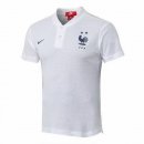 Polo France 2018 Blanc Bleu Pas Cher