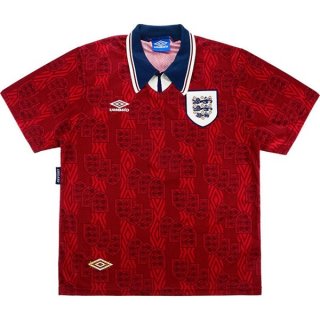 Maillot Angleterre Exterieur Retro 1994 Rouge Pas Cher