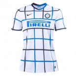 Maillot Inter Milan Exterieur Femme 2020 2021 Blanc Pas Cher