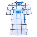 Maillot Inter Milan Exterieur Femme 2020 2021 Blanc Pas Cher