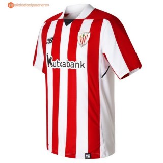 Maillot Athletic Bilbao Domicile 2017 2018 Pas Cher