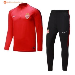 Survetement AS Monaco 2017 2018 Rouge Pas Cher Survetement AS Monaco 2017 2018 Rouge Pas Cher