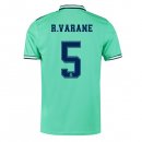 Maillot Real Madrid NO.5 Varane Third 2019 2020 Vert Pas Cher