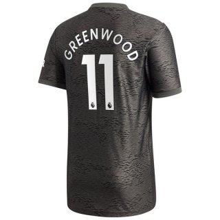 Maillot Manchester United NO.11 Greenwood Exterieur 2020 2021 Noir Pas Cher Maillot Manchester United NO.11 Greenwood Exterieur 2020 2021 Noir Pas Cher