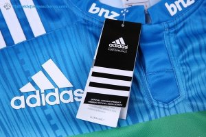 Maillot Rugby Blues Exterieur 2017 2018 Bleu Pas Cher