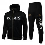 Sweat Shirt Capuche Paris Saint Germain 2022 Noir