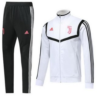 Survetement Enfant Juventus 2019 2020 Noir Blanc Rose Pas Cher