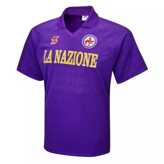 Maillot Fiorentina Domicile Retro 1989 1991 Purpura Pas Cher Maillot Fiorentina Domicile Retro 1989 1991 Purpura Pas Cher