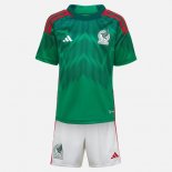 Maillot Mexique Domicile Enfant 2022 2023 Bleu