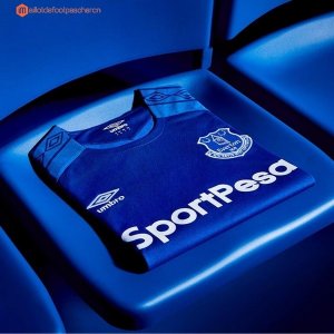 Maillot Everton Domicile 2017 2018 Pas Cher