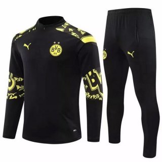 Survetement Borussia Dortmund 2020 2021 II Noir Jaune Pas Cher