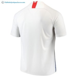 Maillot Chili Exterieur 2018 Blanc Pas Cher