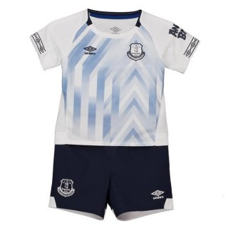 Maillot Everton Third Enfant 2018 2019 Blanc Pas Cher