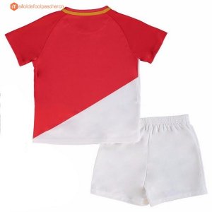 Maillot AS Monaco Enfant Domicile 2017 2018 Pas Cher