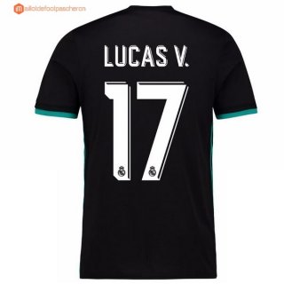 Maillot Real Madrid Exterieur Lucas v 2017 2018 Pas Cher