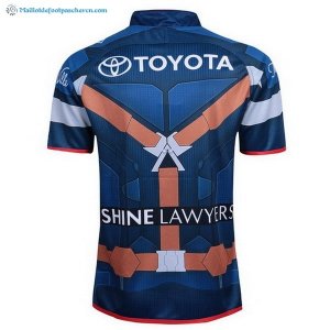 Maillot Rugby Cowboys Bleu 2017 2018 Pas Cher